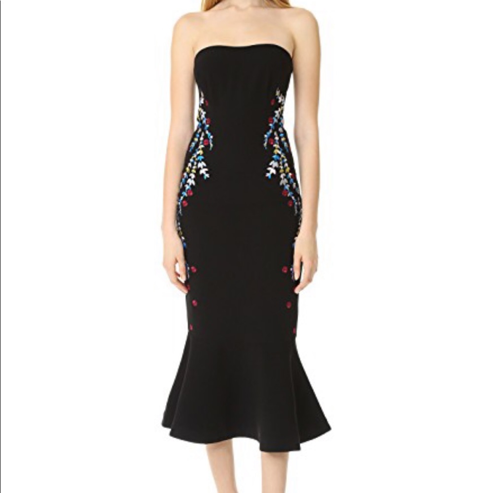 ISO Cinq a Sept Luna Embroidered dress